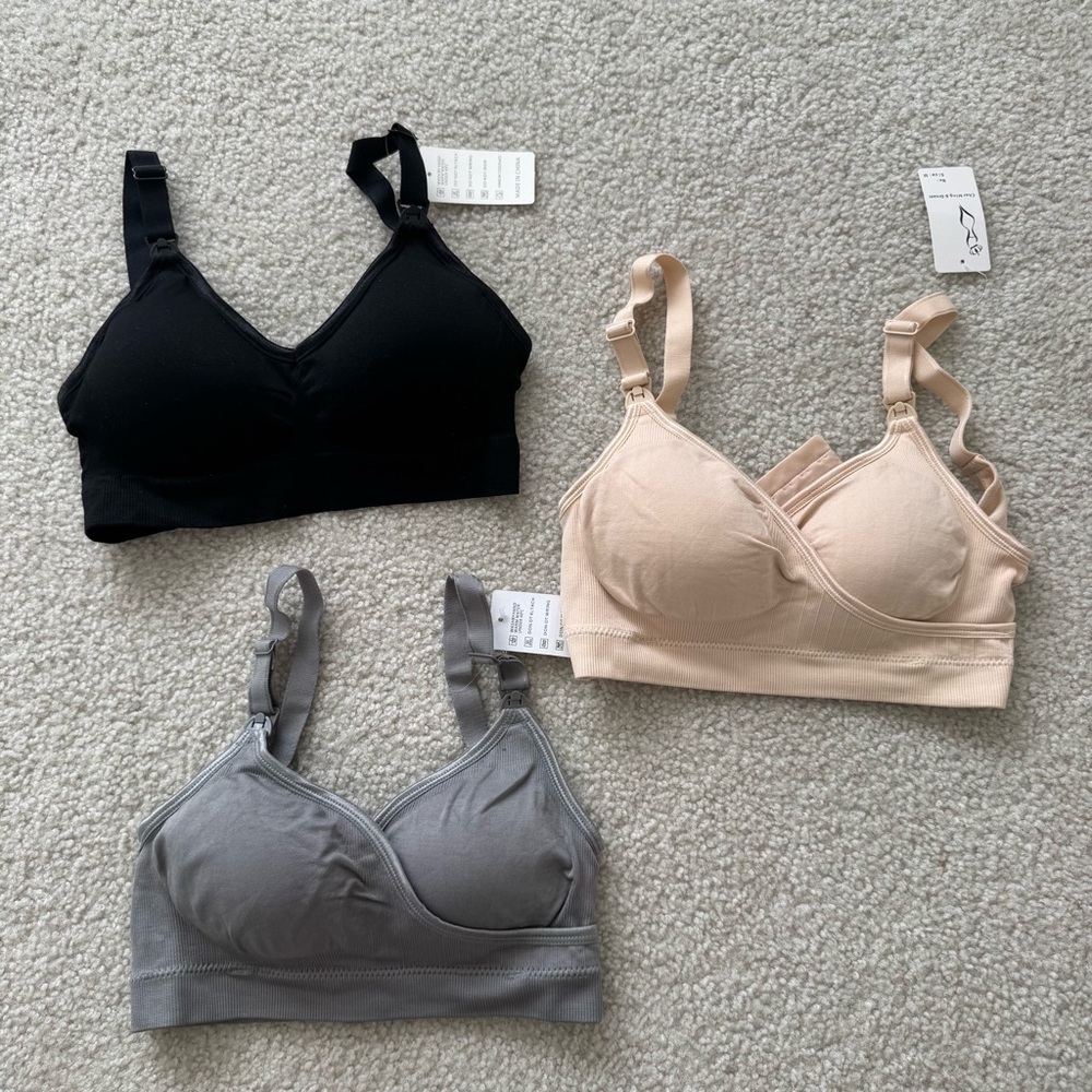 Maternity nursing bra bundle